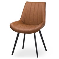 Hill Interiors Malmo Tan Dining Chair (20047) - Direct Dispatch