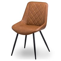 Hill Interiors Oslo Tan Dining Chair (21244) - Direct Dispatch