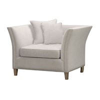 Hill Interiors Vesper Cushion Back Snuggle Chair (21446) - Direct Dispatch
