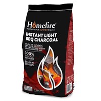 Homefire Instant Light Lumpwood Barbecue Charcoal 1.7kg