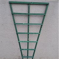 Honeysuckle 3.5ft x 2ft Green Fan Trellis (0935)