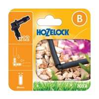 Hozelock Irrigation Elbow Connector 4mm (12 pack) (7037 0012)