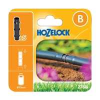 Hozelock Irrigation Straight Connector 13mm (5 pack) (2768 0005)