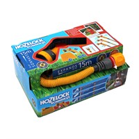 Hozelock Wonderhoze 15m with Multi Spray Gun (100-101-259)