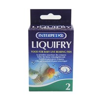 Interpet Liquifry Livebearer No2 Fish Food Aquatic