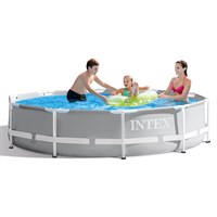 Intex 10ft X 30in Prism Frame Swimming Pool Set Including Pump (26702UK)