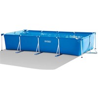 Intex 15ft x 86in Rectangular Frame Pool Set Including Pump (28274UK)
