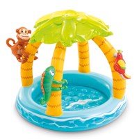 Intex 3.3ft Tropical Island Baby Pool (58417NP)