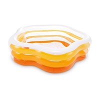 Intex 6ft Orange Star Shape Swimming Pool (56495)