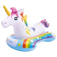 Intex Ride-On Swimmer - Magical Unicorn Swimming Pool Ride-On (57552NP)