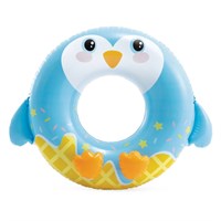 Intex Rubber Ring - Cute Animal Tubes - Penguin (59266NP)
