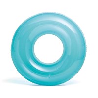 Intex Rubber Ring - Transparent Tube - Blue (59260NP)