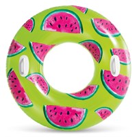 Intex Rubber Ring - Tropical Swimming Pool Melon Tube (56261NP)