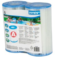 Intex Swimming Pool Maintenance - Filter Cartridge A Twin Pack (29002)