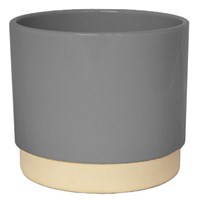 Ivy Line Eno Pot Light Grey D10cm x H10.5cm (2280LG10)