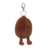Jellycat Amuseables Coffee Bean Bag Charm Soft Toy (ACB4BC)