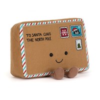 Jellycat Amuseables Letter To Santa Christmas Soft Toy (A4LTS)