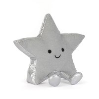 Jellycat Amuseables Silver Star Soft Toy (A6STA)