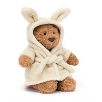 Jellycat Bartholomew Bear Bathrobe Outfit Soft Toy (BARM2BR)