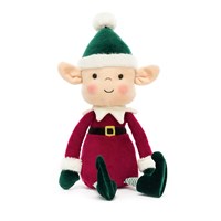 Jellycat Eldo Elf Christmas Soft Toy (ELD2E)