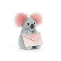 Jellycat Koala With Message Soft Toy (MES6K)