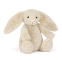 Jellycat Wheat Flufflet Bunny Little Soft Toy (BASS6TLB)
