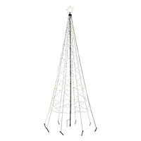 Kaemingk 320cm LED Light Up Christmas Tree Shape with 480 Warm White LEDs (501269)