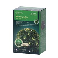 Kaemingk 60 Warm White Box Hedge Twinkle Net Christmas String Lights (497211)