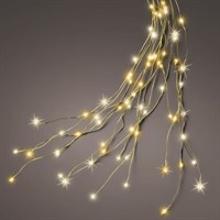 Kaemingk 672 LED Classic White Tree Lights Flashing Christmas Sting Lights (500248)