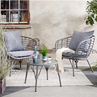 Kaemingk Evora Outdoor Garden Furniture Bistro Set