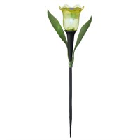 Kaemingk Solar Flower Garden Stake Light - Yellow (892143)