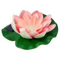 Kaemingk Solar Lotus Artifical Garden Light - Pink (830772)