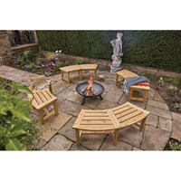 Kelkay Appleton Curved Bench (610012)