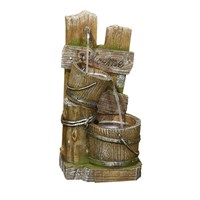 Kelkay Fence Post Pours Water Fountain Feature (45153L)