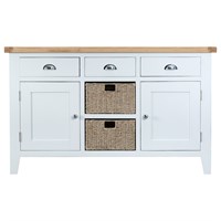 Interior Furniture - Wentworth Large Sideboard White