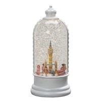 Konstmide Light Up Christmas Water Lantern London Scene Decoration 26cm (4262-200)