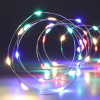 Koopman 100 Multi Colour Micro LED Wire String Christmas Lights (AX9732440)