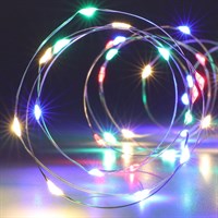 Koopman 20 Multi Colour Micro LED Wire String Christmas Lights (AX9732400)