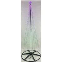 Koopman 275cm (9ft) Pre Lit Smart Remote Control Cone Christmas Tree (AX5380871)