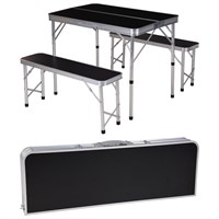 Redcliff Music Festival and Camping Set Table And Benches (CM4100100)