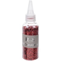 Koopman Christmas Decorative Red Glitter (AWR100220)
