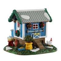 Lemax Backyard Chicken Coop Christmas Table Piece (53742)