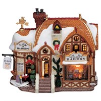 Lemax Devaney's Bakery Building Battery Operated Christmas Building (35793)
