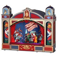 Lemax Christmas Village - Christmas Ballet Building with 4.5V Adapter (95461-UK)