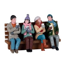 Lemax Christmas Village - Coffee And Friends Figurine (12040)