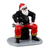 Lemax Christmas Village - Cool Santa Figurine (22139)
