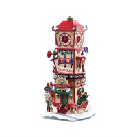 Lemax Christmas Village - Countdown Clock Tower Table Piece (73333)