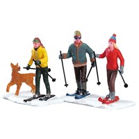 Lemax Christmas Village - Cross-Country Friends Set Of 2 Figurines (32131)