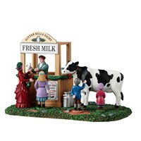 Lemax Fresh Milk Stall Christmas Table Piece (43716)