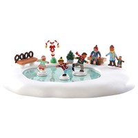 Lemax Christmas Village - Gingerbread Skating Pond Small Animation (84352)